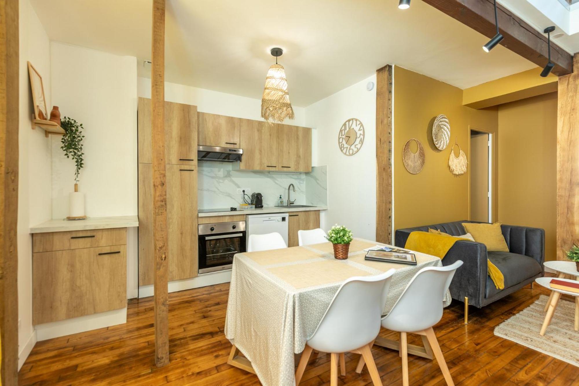 Le Boho - Charmant T3 Avec Climatisation Et Fibre Bergerac Exterior photo