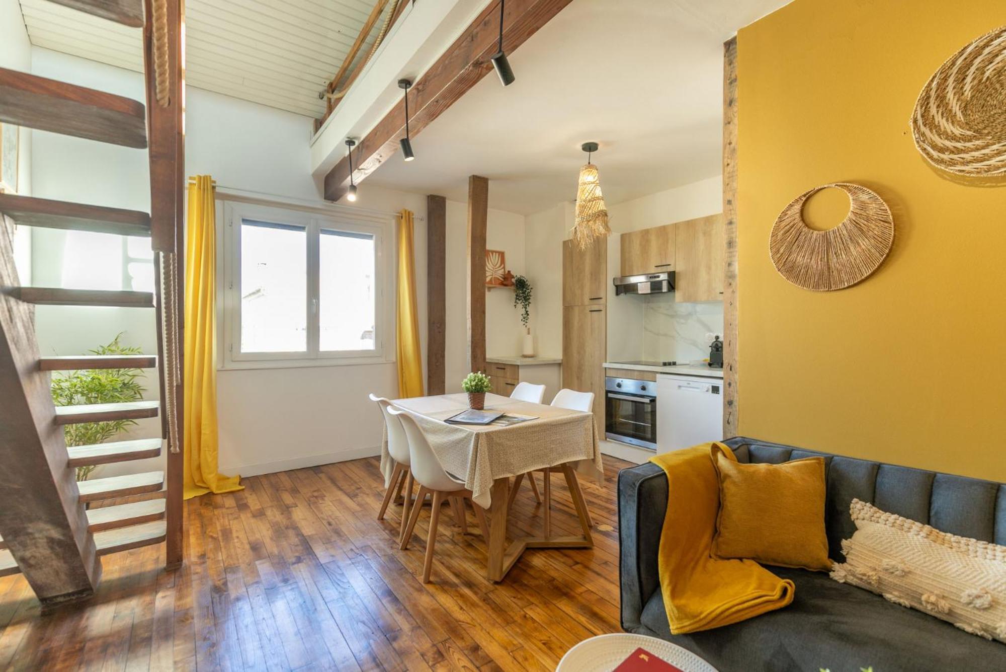 Le Boho - Charmant T3 Avec Climatisation Et Fibre Bergerac Exterior photo