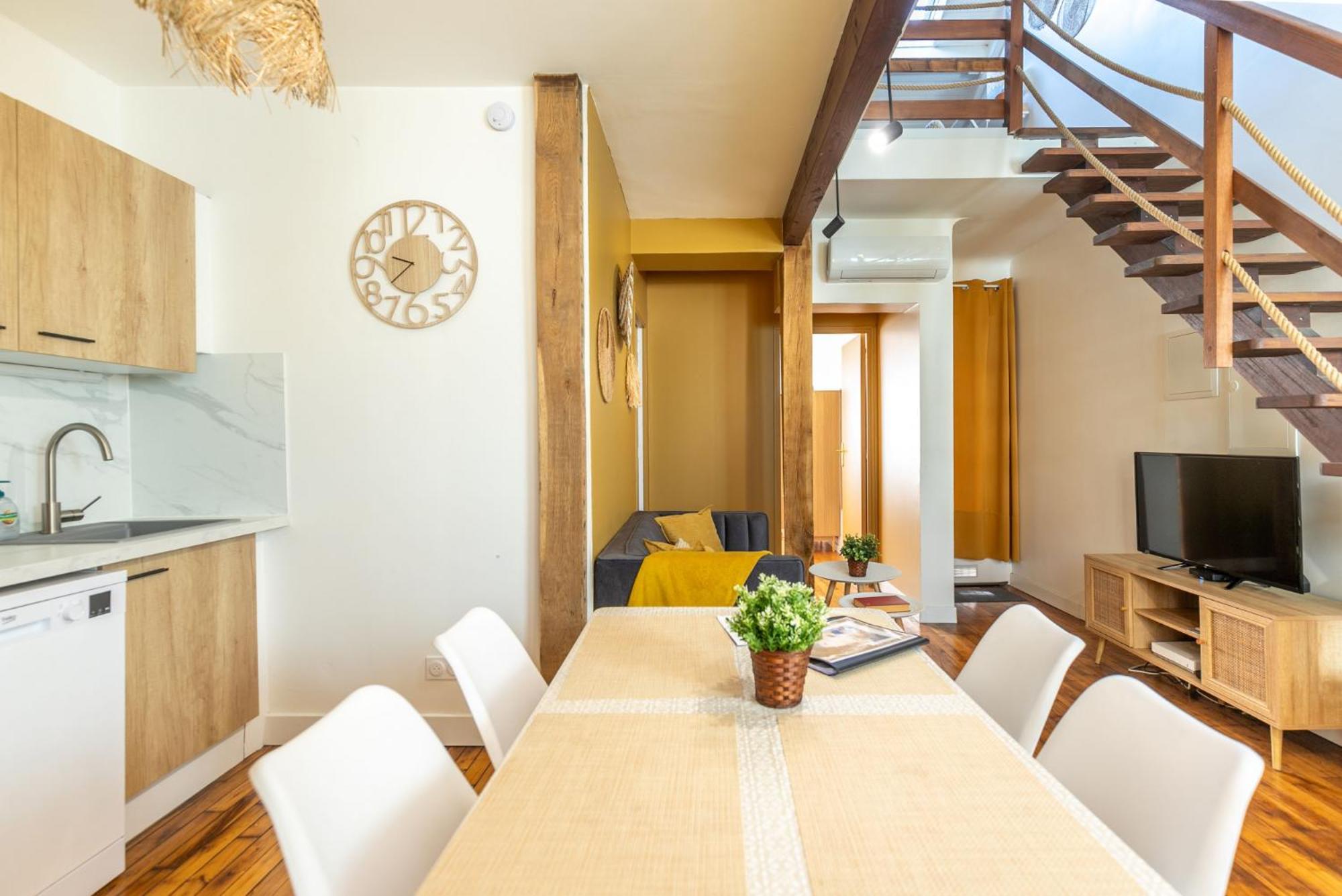 Le Boho - Charmant T3 Avec Climatisation Et Fibre Bergerac Exterior photo
